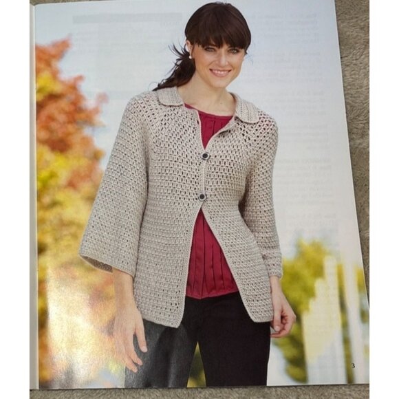 Unforgettable Crochet Book Leisure Arts By Lisa Gentry 2011 - Picture 5 of 11